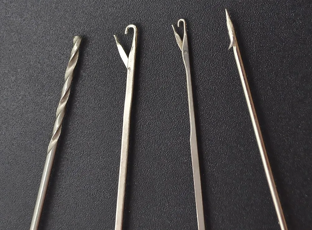 Taladro y agujas de cebo del kit Hirisi