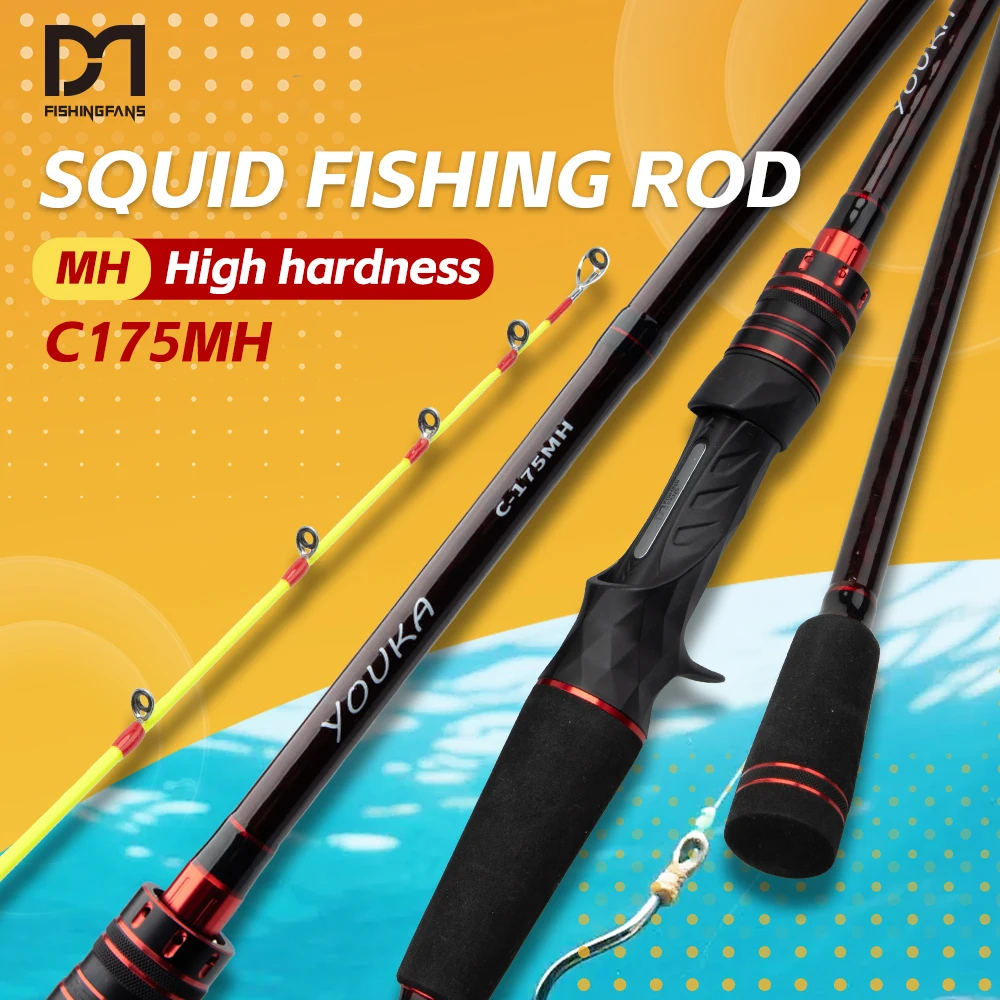 FISHINGFANS MH Super Hard caña de jigging barco alta resistencia - imagen 5