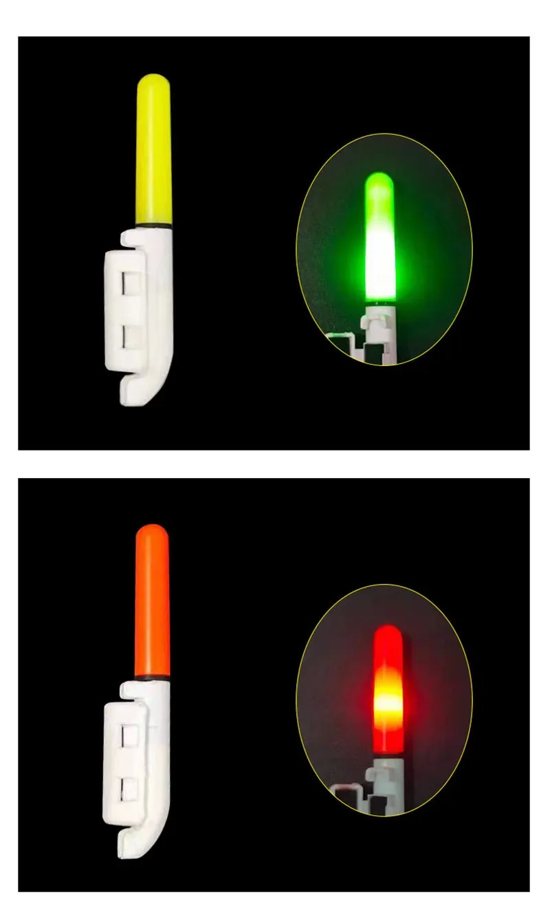 Barras de luz en uso nocturno
