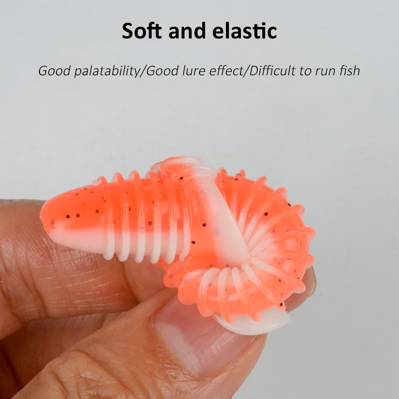 Señuelos Swimbait de silicona 55‑70 mm para carpa y lubina - imagen 5