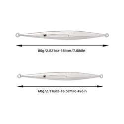 Jig metálico de cuchara luminoso para pesca en mar