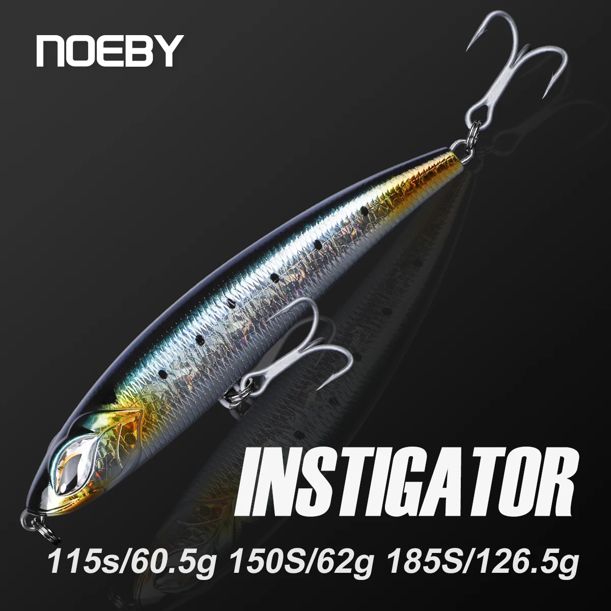 Señuelo Stickbait NOEBY para atún – Gran hundimiento en alta mar - imagen 3