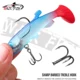 WALK FISH señuelo blando jig head para lubina y lucio – cola T - imagen 3