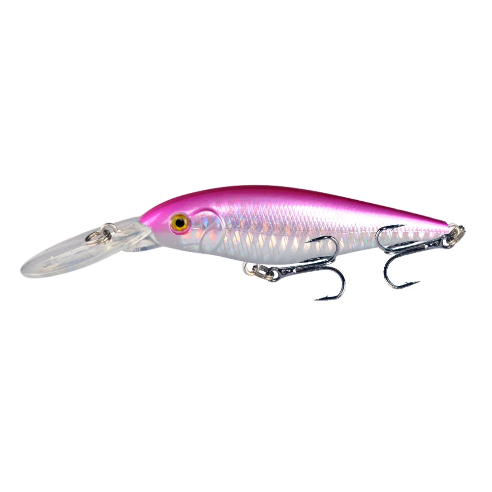 Señuelo Minnow Ojos 3D – Crankbait de Natación para Lucio y Perca - imagen 3