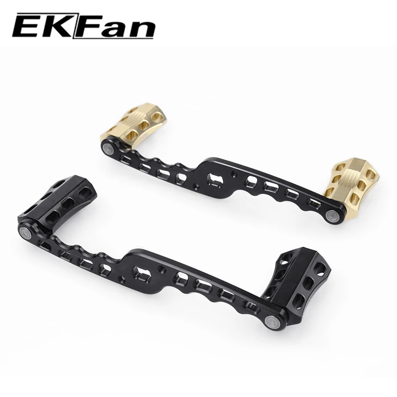 Manivela de baitcasting EKFan de aluminio con doble perilla BC - imagen 5