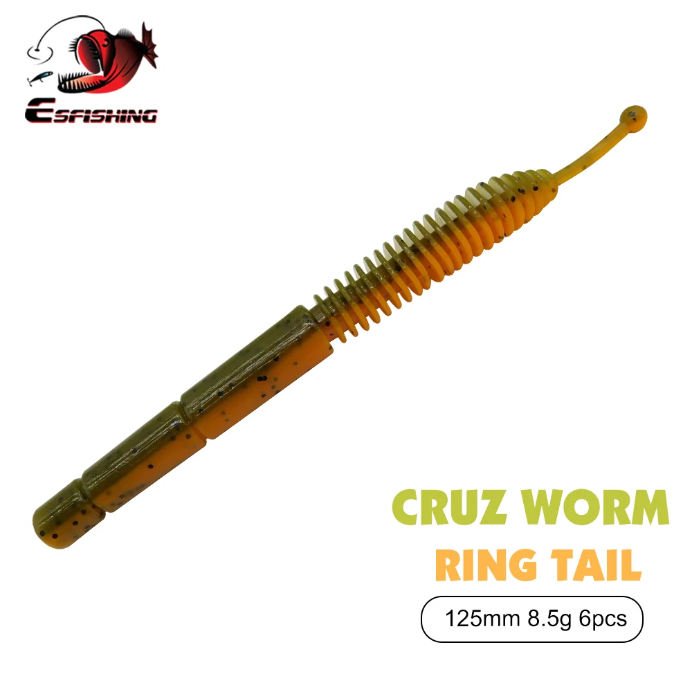Señuelo Blando ESFISHING Cruz – Vinilo artificial para carpa - imagen 3