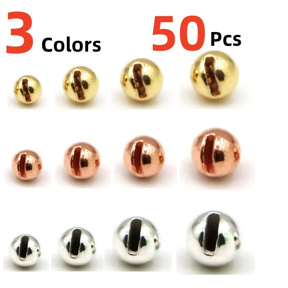 Cuentas de tungsteno con ranura en distintos colores
