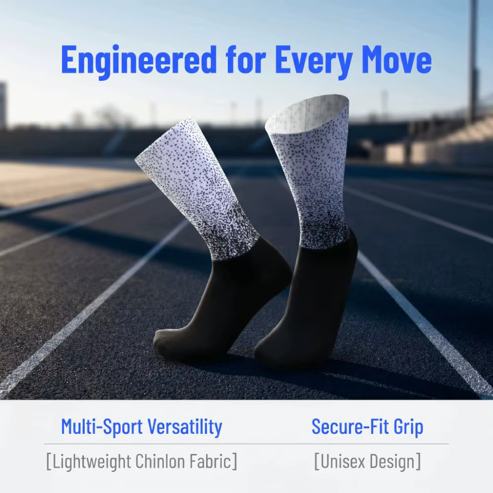 Calcetines Ciclismo Unisex Silicona Antideslizante Transpirables Ligeros - imagen 2