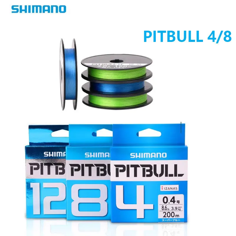 Carrete de línea de pesca SHIMANO PITBULL trenzada