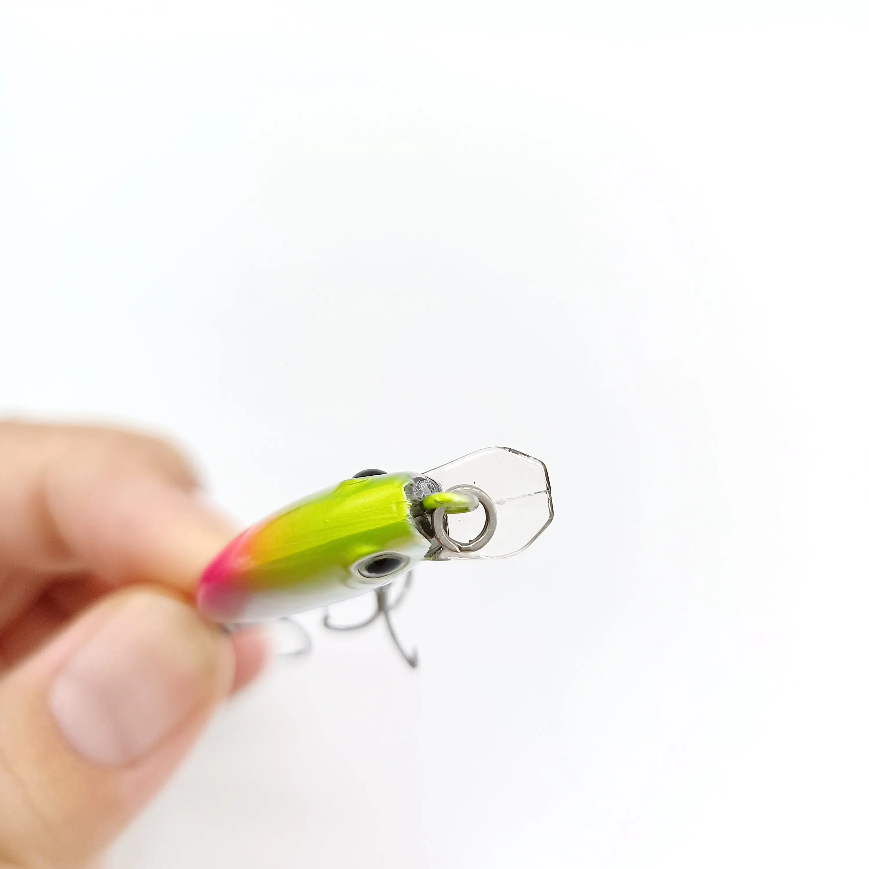 Paleta de colores disponibles en el señuelo