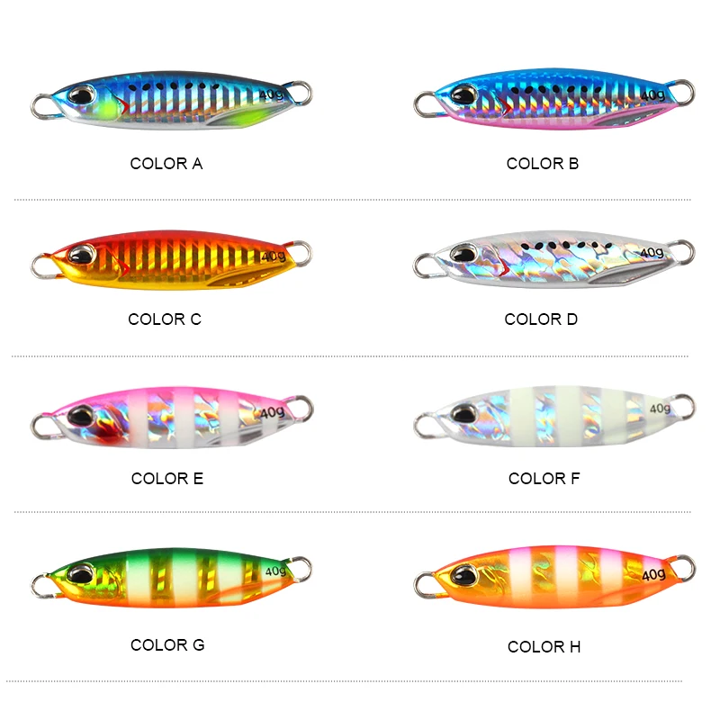 LETOYO jig metálico para lucio y lubina – jigging - imagen 5
