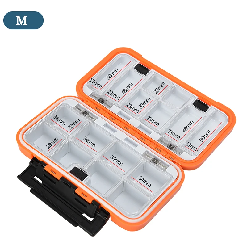 Caja impermeable para aparejos de pesca