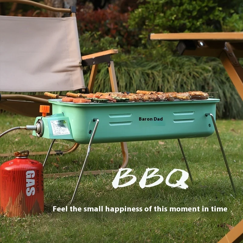 Parrilla de gas portátil Baron – Estufa multifuncional para acampar - imagen 5