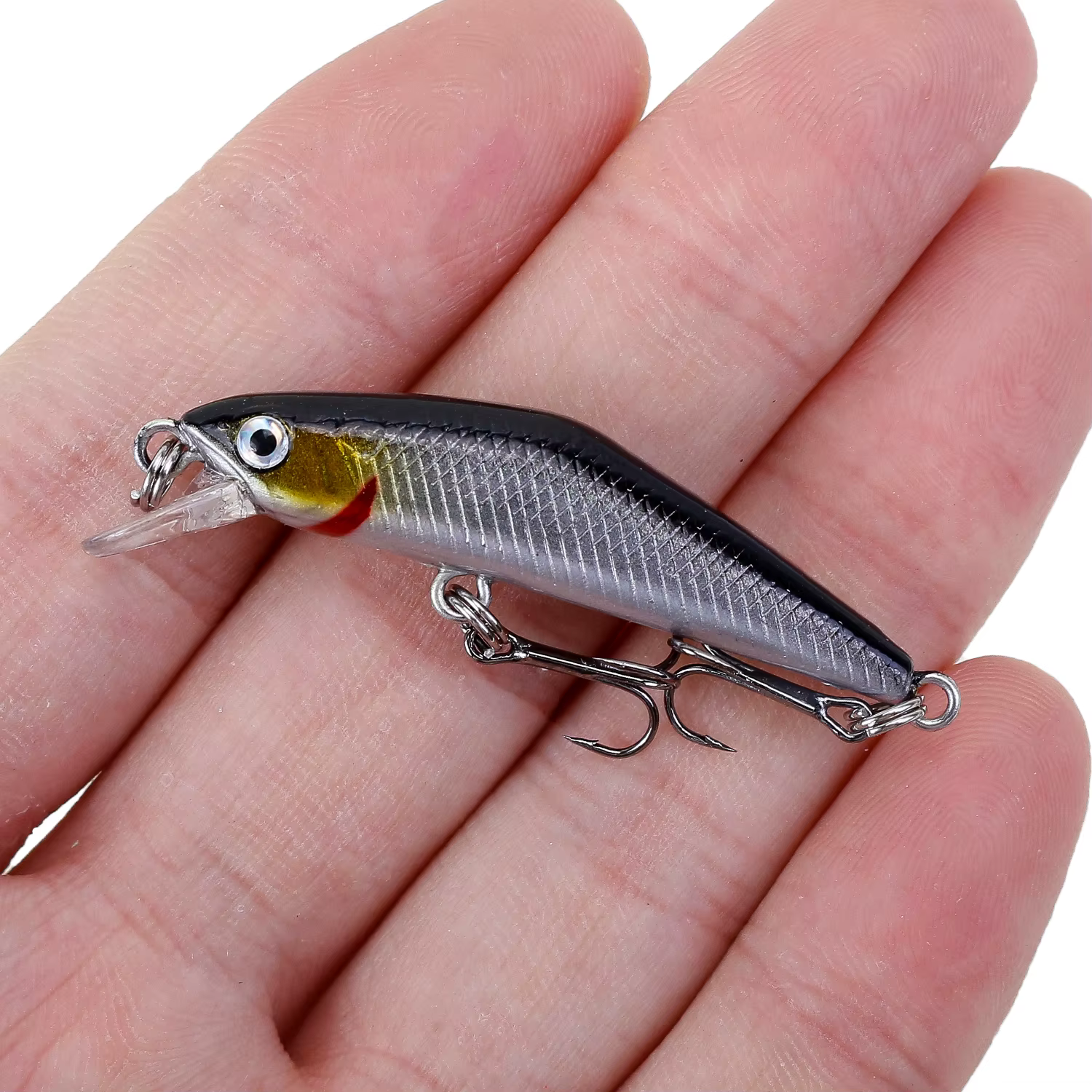 Wobbler Minnow Hundido 6,8 cm – Para Lubina y Lucio - imagen 3