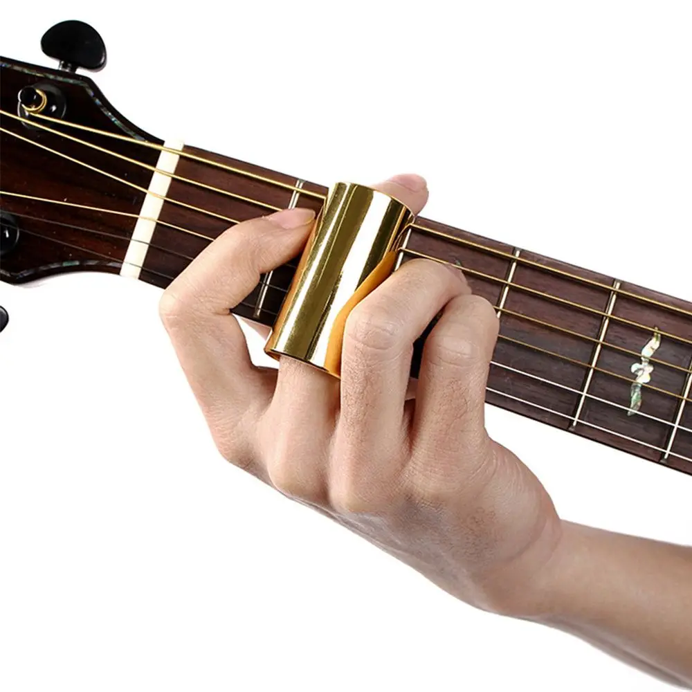 Tubo deslizante de metal para ukelele y guitarra con glissando - imagen 4