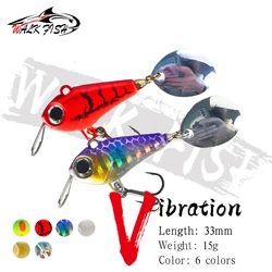 Walk Fish VIB, Cebo Giratorio para Lucio – 15g/3,3 cm