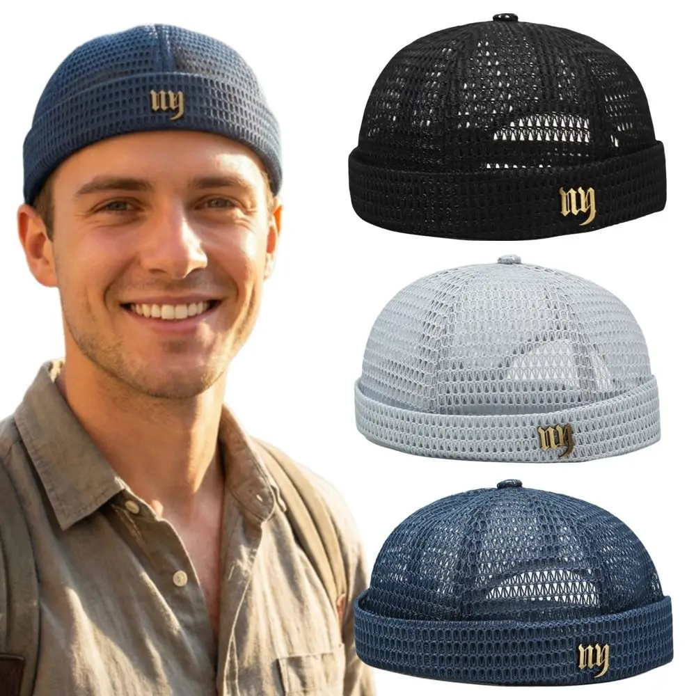 Gorro de pesca de malla ultraligero sin visera ajustable multicolor - imagen 4