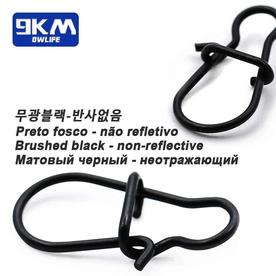 Conector rápido para clip de pesca acero inoxidable agua salada - imagen 3