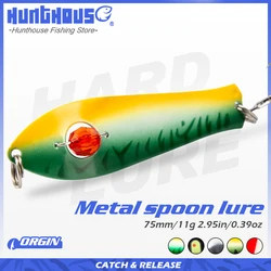 Hunthouse LW810 - Cuchara Spinner Latón 11g 75mm Trolling Agua Dulce
