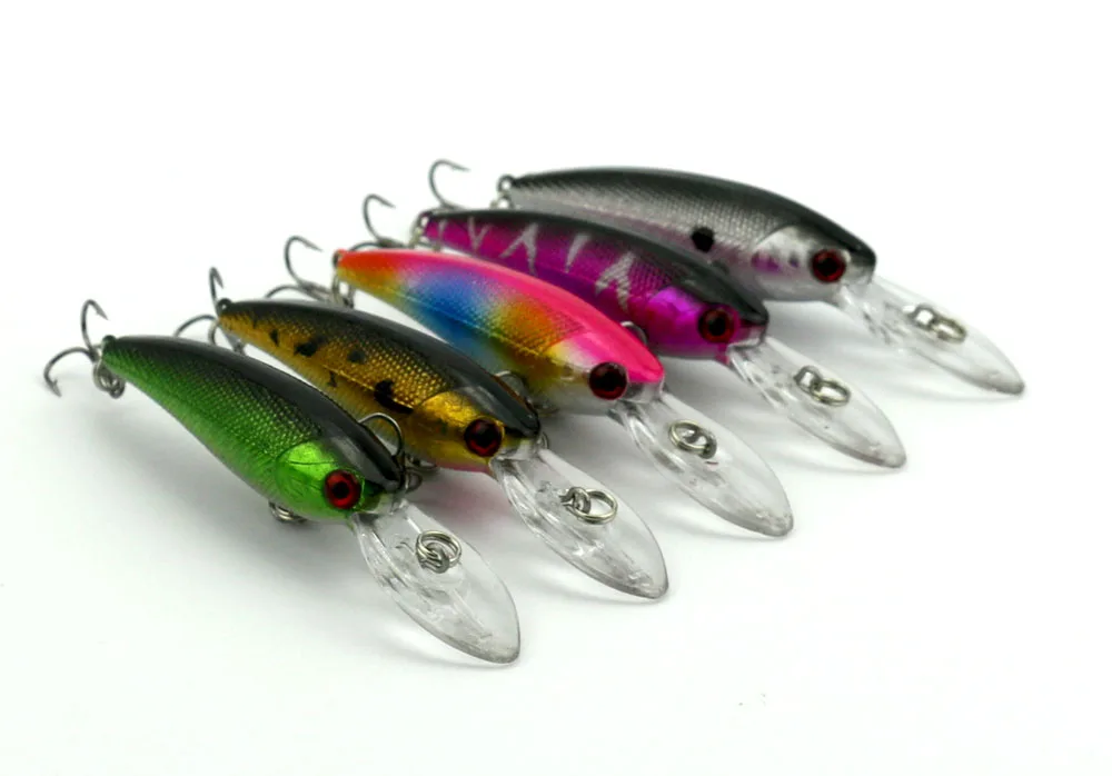 Señuelo Minnow duro, colores variados
