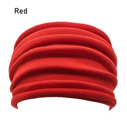 Diadema deportiva elástica antideslizante para mujer, turbante