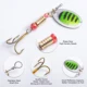 Goture Spinnerbait metal para lucio, lubina y trucha con anzuelo - imagen 4