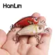 Hanlin Mini crankbait flotante duro para lubina, señuelo minnow