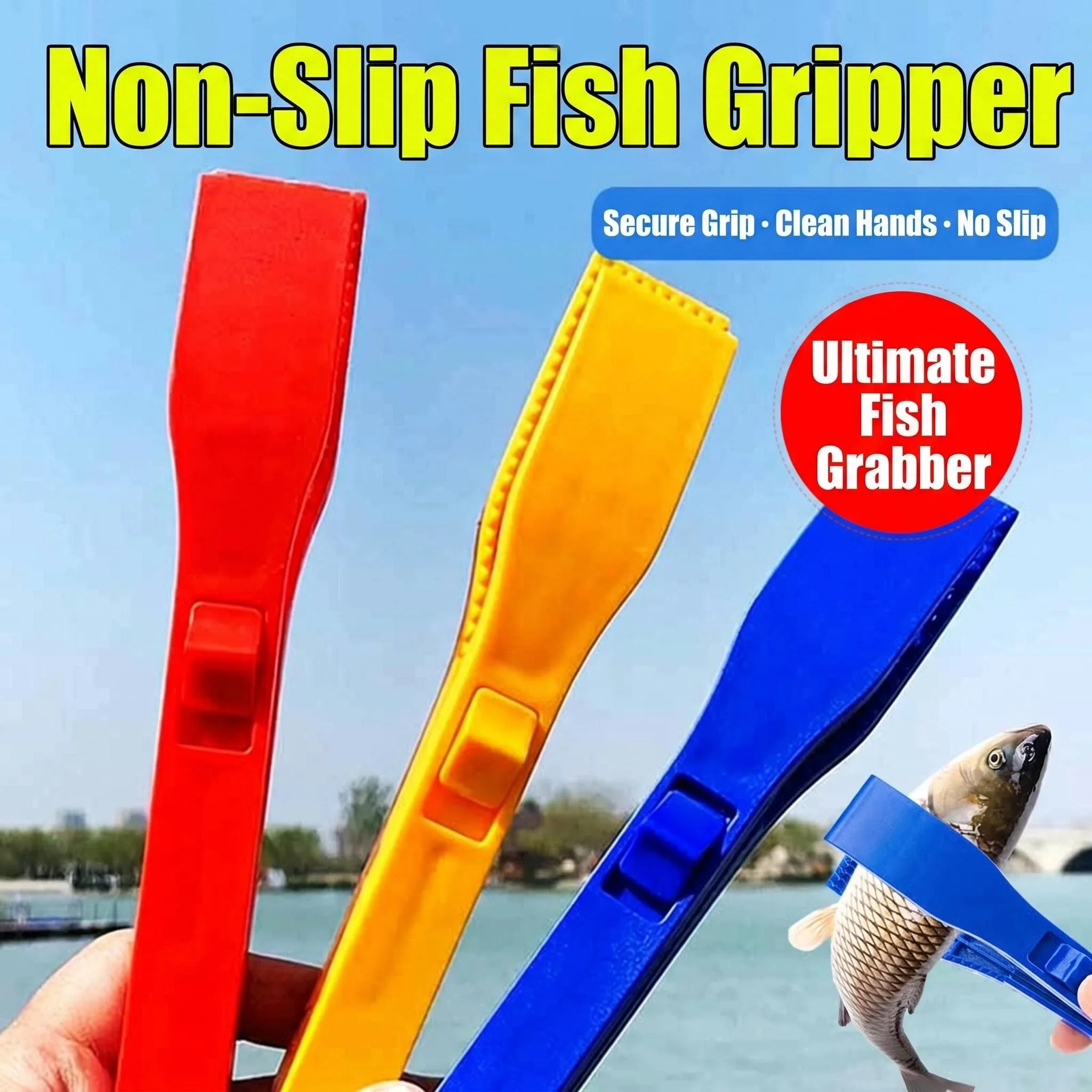 Pinza de pesca multifuncional con bloqueo y agarre manual - imagen 4