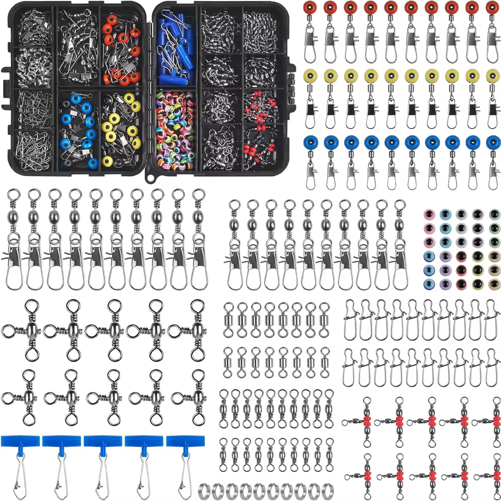 Broches giratorios para lubina y trucha – Eslingas de pesca