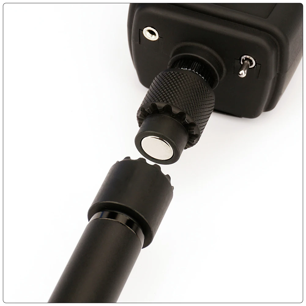 Conectores Hirisi montados en un rod pod