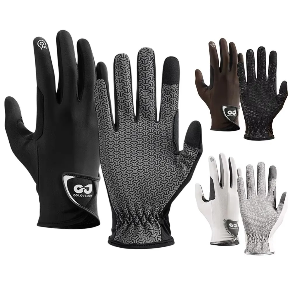 Guantes de equitación transpirables antideslizantes ligeros - imagen 5