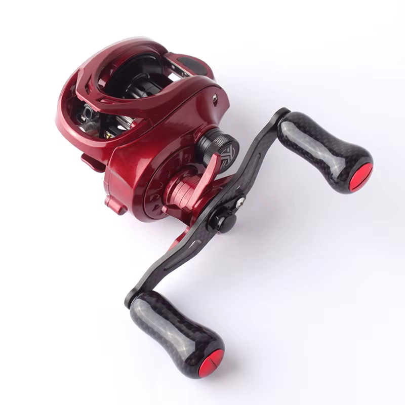 Manivela carbono Kawa 106mm con perilla para carrete casting - imagen 4
