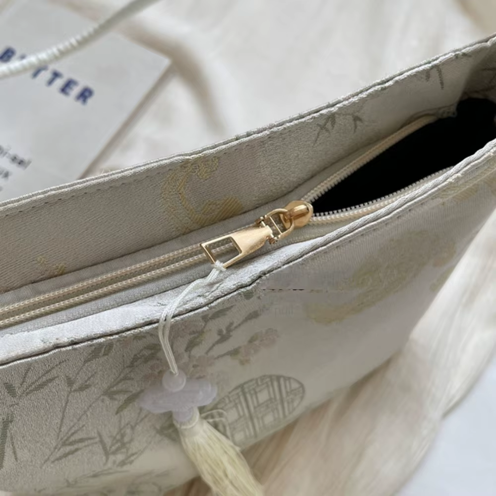 Bolso pesca hombro mensajero estilo chino retro cubo deportivo - imagen 4