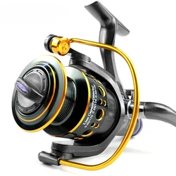 Carrete spinning doble freno agua dulce y salada 3000-4000