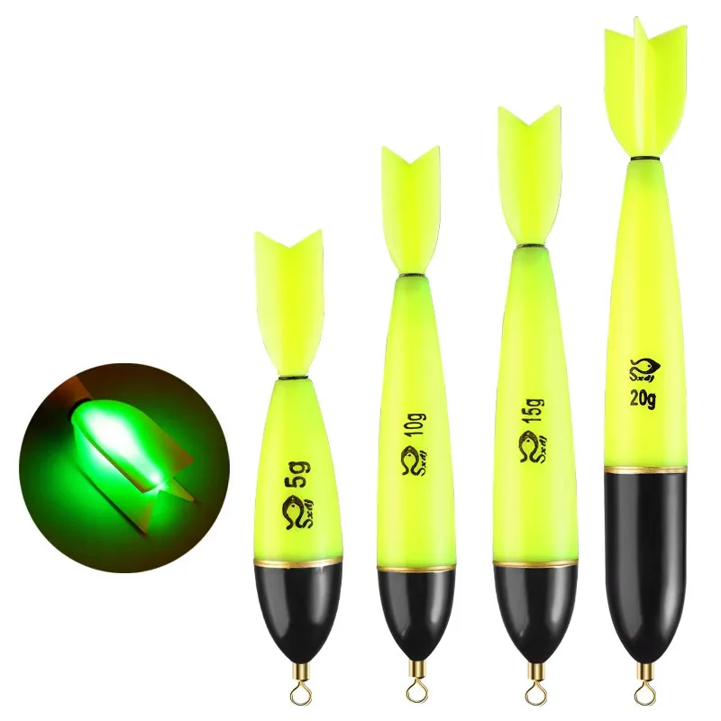 Flotador luminoso para pesca nocturna en mar y roca - imagen 2