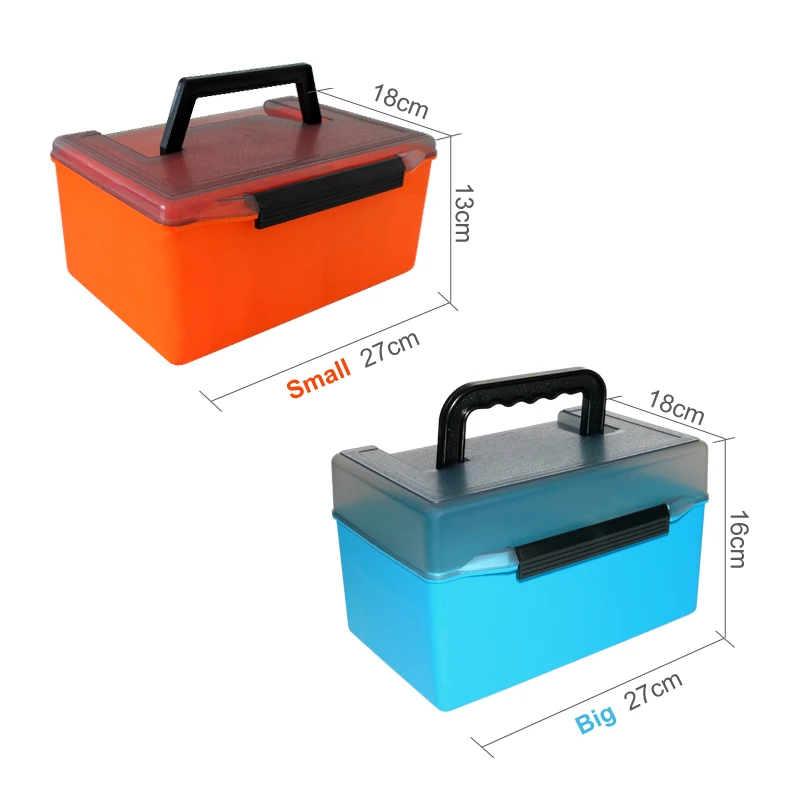 Caja organizadora de pesca plástica para jigs, vinilos y señuelos - imagen 4