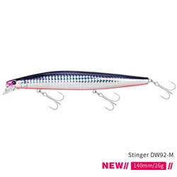 Jerkbait Minnow DW92 de Tsurinoya – Cebo para black bass y luc