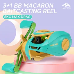 Carrete Baitcasting MA – Freno magnético y brazo basculante