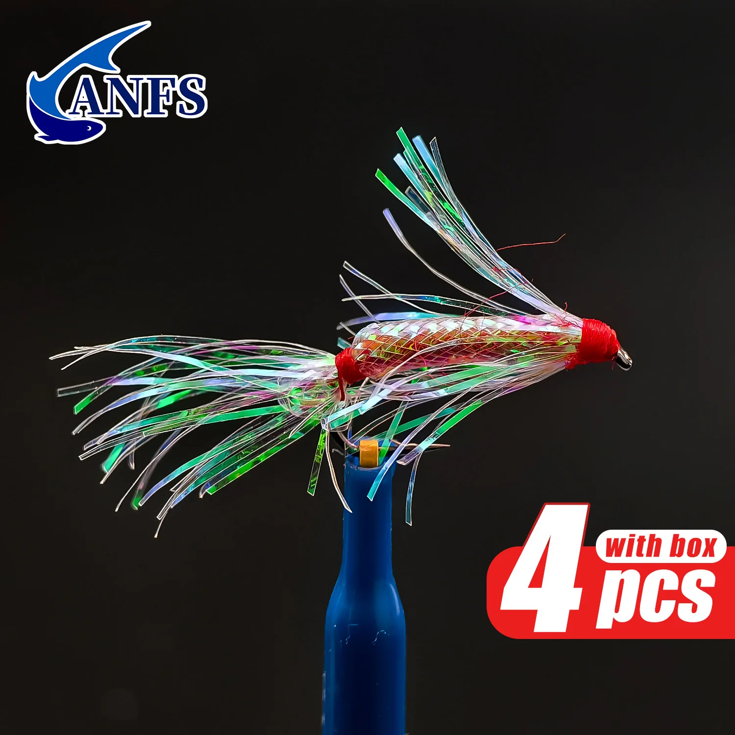 ANFS Moscas Juletraeet para salmón y trucha – montaje artificial - imagen 3