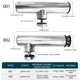 ShareShark Soporte para cañas de barco 360° ajustable inox - imagen 3