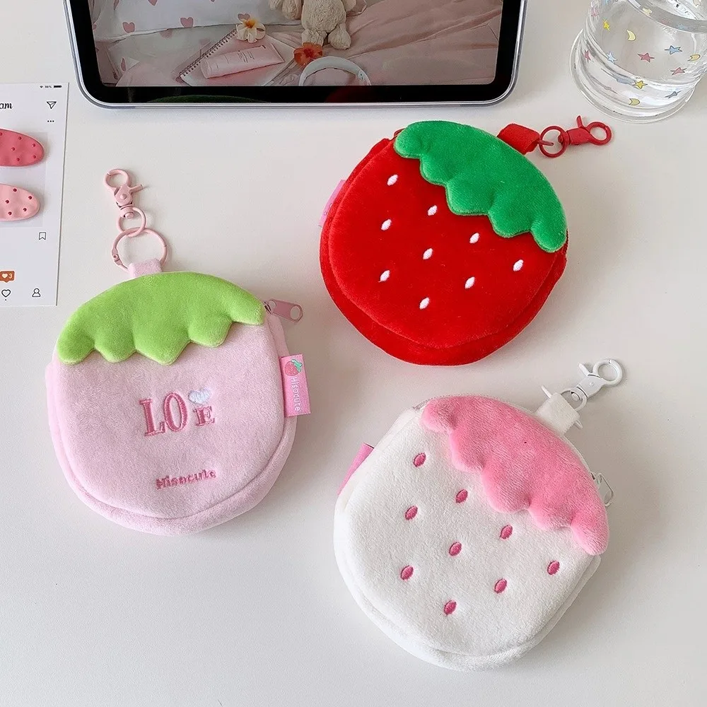 Cartera multifuncional con fresa, para tarjetas, auriculares y lápiz labial - imagen 4