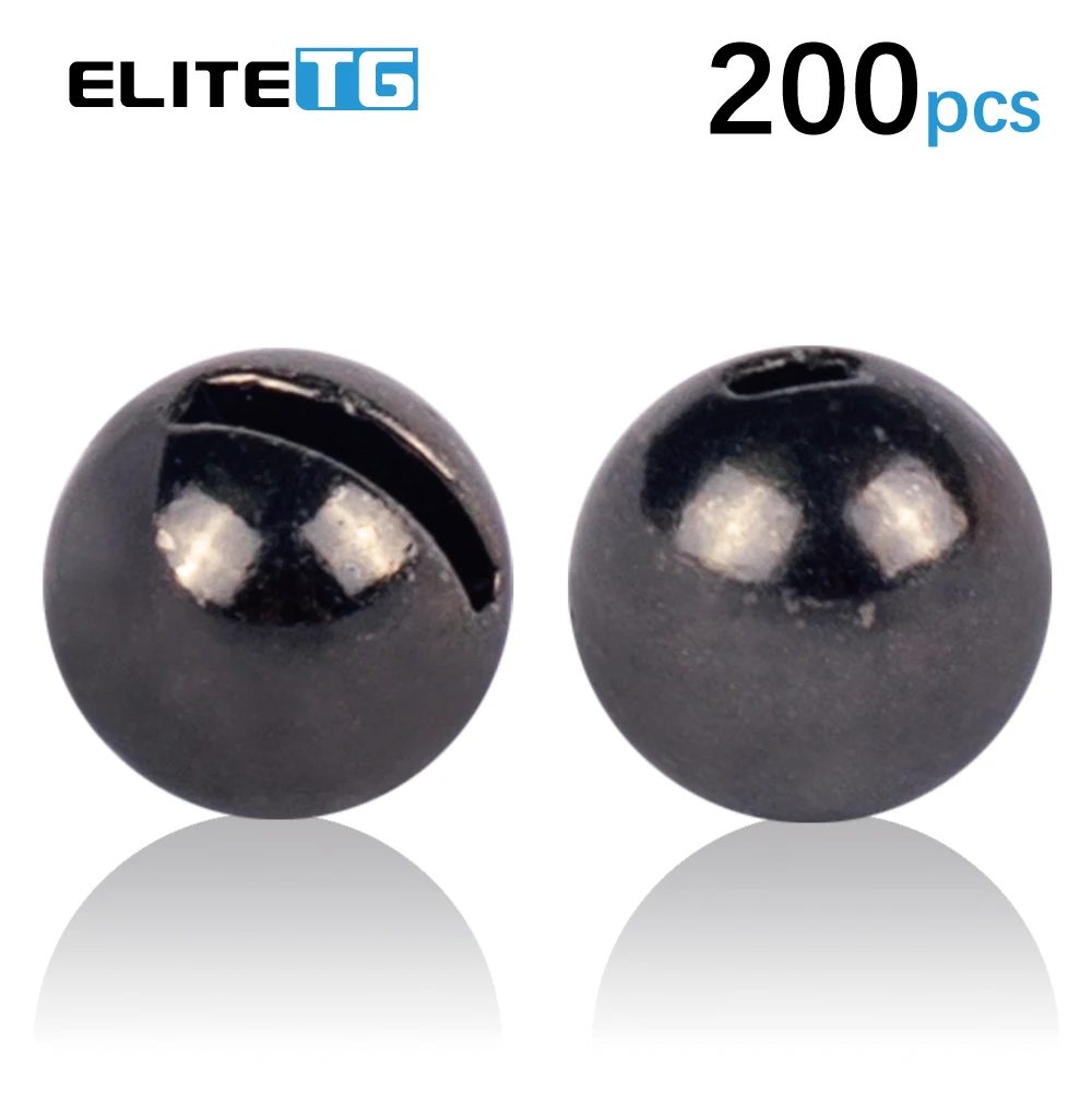 Perlas de tungsteno Elite TG 1,5‑3,5 mm – Rainuradas para pesca - imagen 5