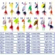 Cucharas de pesca con bolsa para lucio y carpa, cebo giratorio - imagen 5