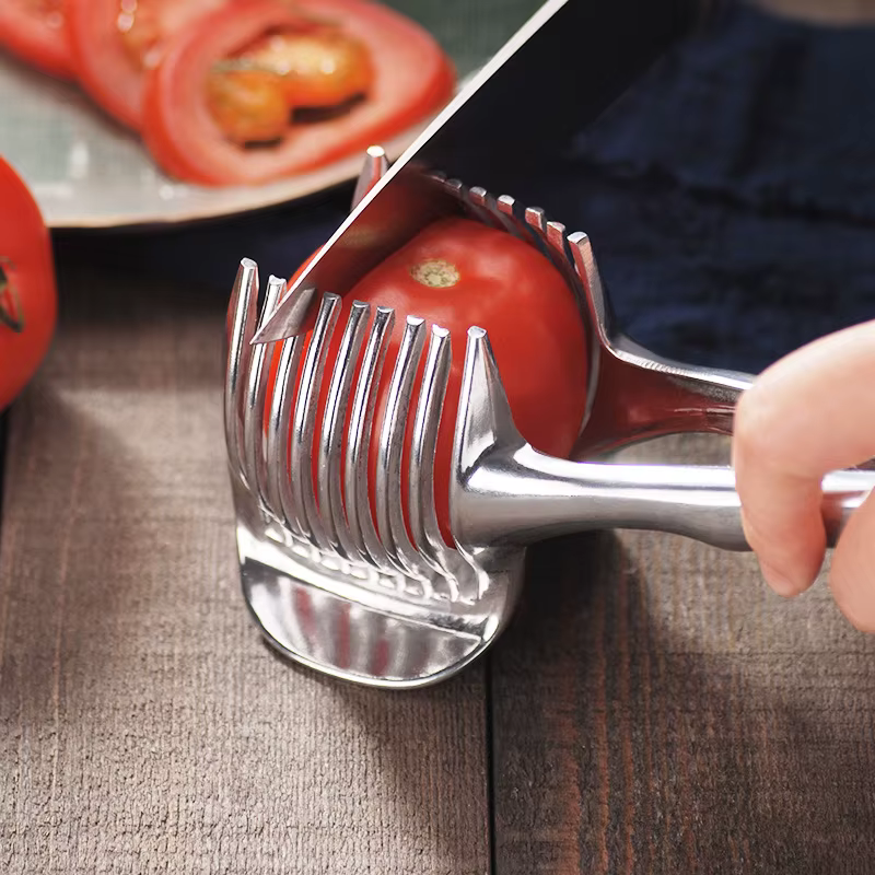 Cortador manual de cítricos – Acero inoxidable para fruta - imagen 2