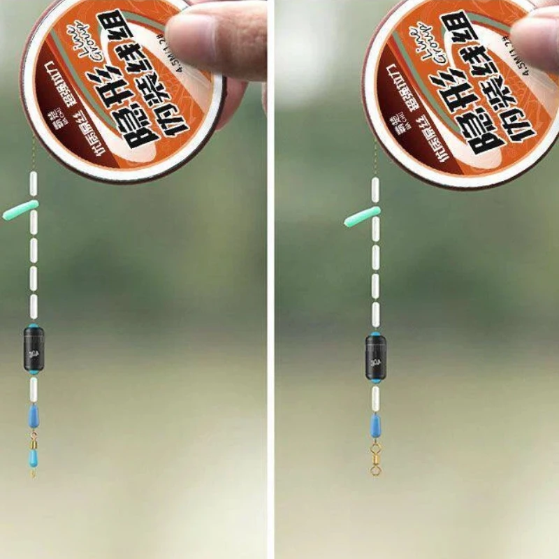 Línea de pesca camuflada anti-enredos con esmerillones - imagen 5