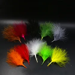 Royal Sissi Plumas de Marabú Teñidas Profesional para Atar Moscas