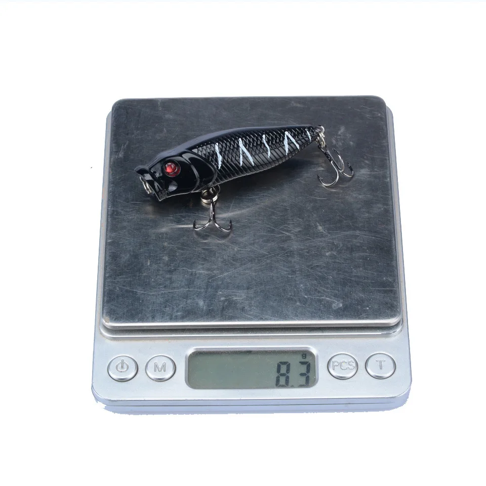 Señuelo Popper realista para lubina: Jerkbait Wobbler alta calidad