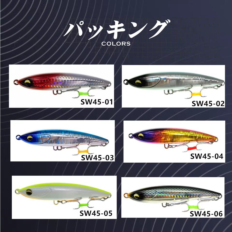 SWOLFY Stickbait 105mm – Señuelo hundidor lubina trucha - imagen 3