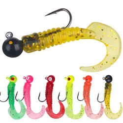 Jig Heads wobbler de silicona para lubina y carpa