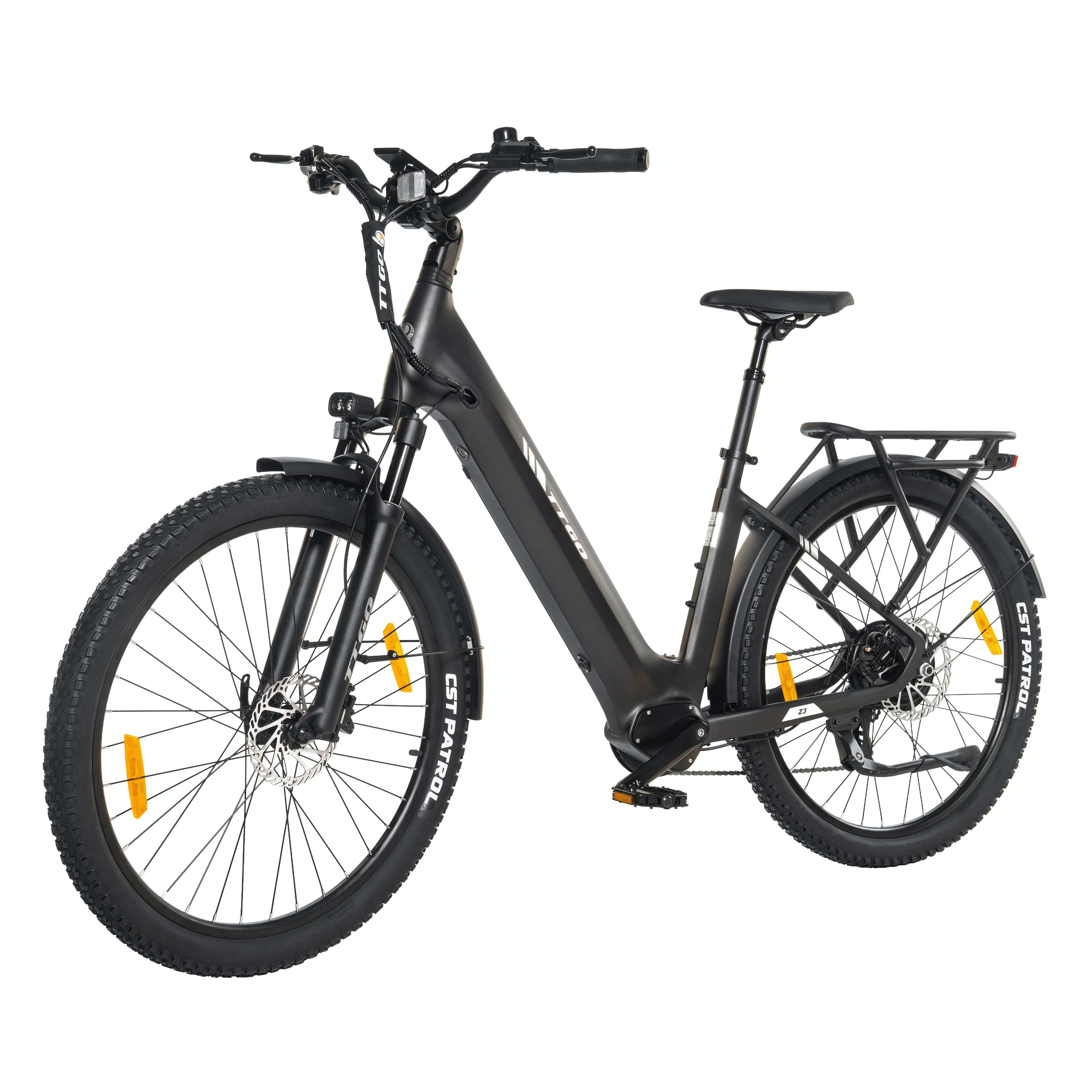 TTGO Z3 Bicicleta eléctrica urbana para adultos con motor en ciudad